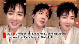 Download lagu Unexpected! Liu Yuning Opens Up About Her Love Life, Fans React in Disbelief mp3