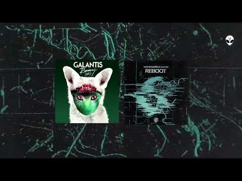 Martin Garrix & Vluarr Vs Galantis - Reboot Vs Runaway (U & I) - Alien [Remake]