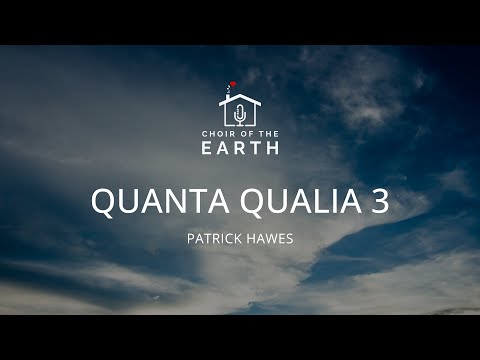 Quanta Qualia - Patrick Hawes | performed by Choir of the Earth & Laura Peribañez Artero