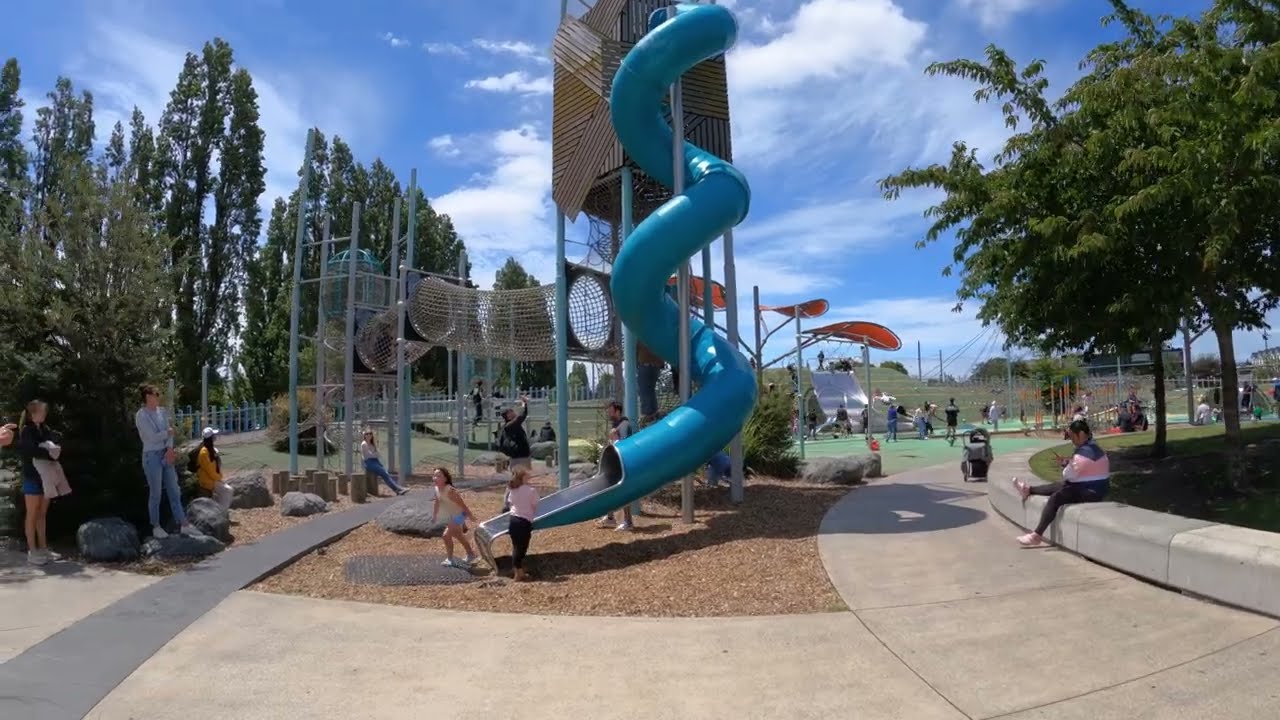 Take a virtual tour of the fun filled arena of Margaret Mahy Family Playground