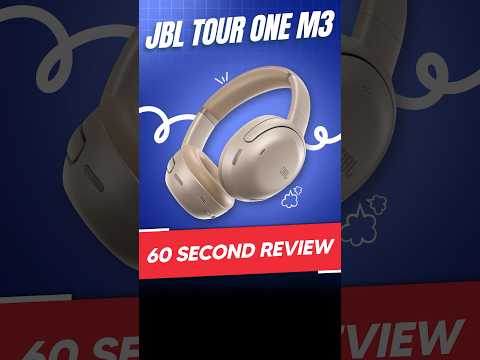 Thumbnail for JBL Tour One M3 Quick Review 🔥 #jbl #jbltouronem3 #tech #headphones #review