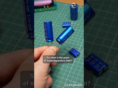 Part of a video titled Supercapacitors vs batteries: not even close - YouTube