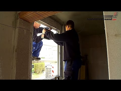 Fenstermontage — Anleitung zur Montage im Neubau | fensterversand.com