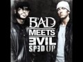 Bad Meets Evil - A Kiss SPED UP (REGULAR VOICE ...