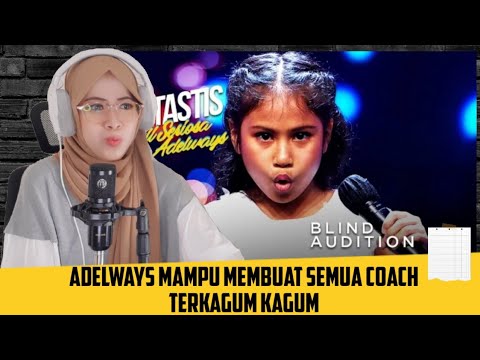 Adelways Lay - The Magic Flute | Blind Auditions | The Voice Kids Indonesia Season 4 | REACTION