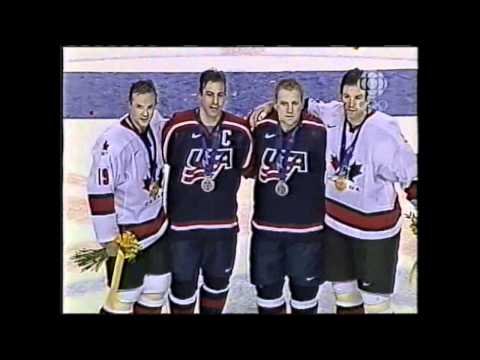 Steve Yzerman, Brett Hull, Chris Chelios and Brendan Shanahan 2002 Olympics