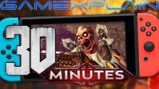 30 Minutes of DOOM Eternal Gameplay on Nintendo Switch | Game & Watch