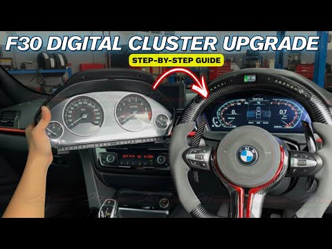 This New F30 Digital Cluster Upgrade is Insane