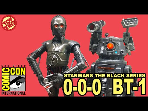 Comic-Con Week! Starwars The Black Series: Killer Droids 0-0-0 and BT-1