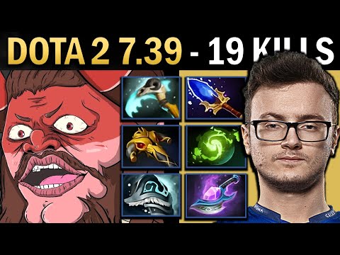 Beastmaster Gameplay Miracle with 19 Kills and Vyse - Dota 7.39