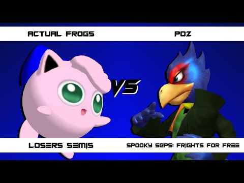 Spooky S@PS: Frights for Free: Actual Frogs vs POZ Losers Semis - Melee Singles