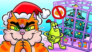 Has this Cat Ruined Christmas??  Funny Christmas S