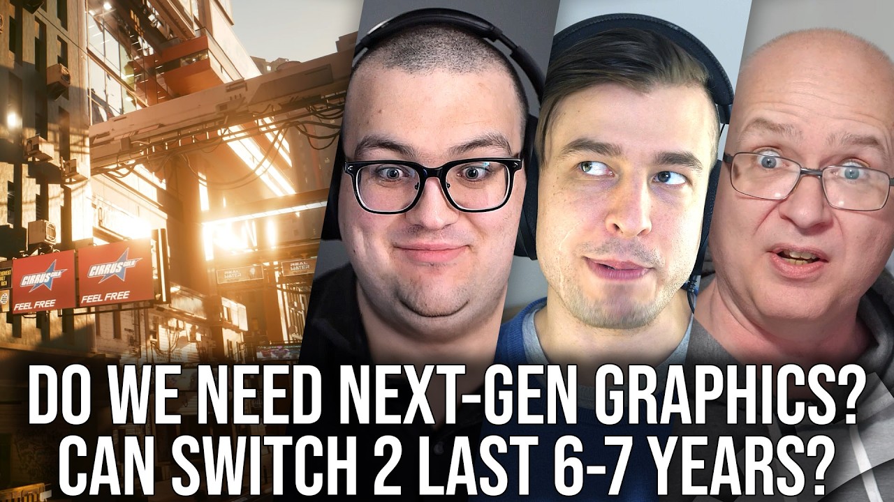 DF Direct Q+A: Do We Need Next-Gen Graphics? Can Switch 2 Last 6-7 Years? Switch 2 OLED?