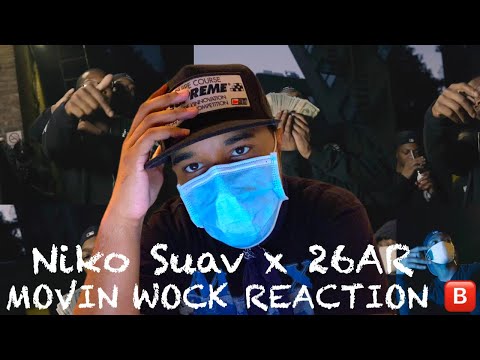 Niko Suav x 26AR - Movin Wock (Music Video) [REACTION] | Crooklyn Reaction