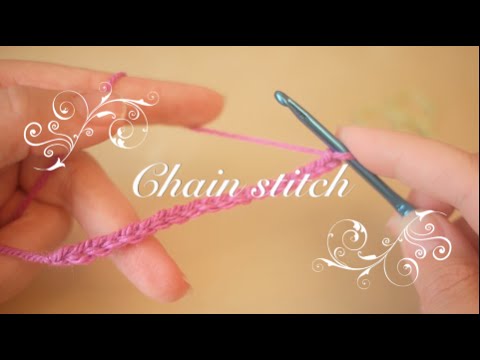 Crochet basics: Chain stitch & Foundation chain | Bella Coco