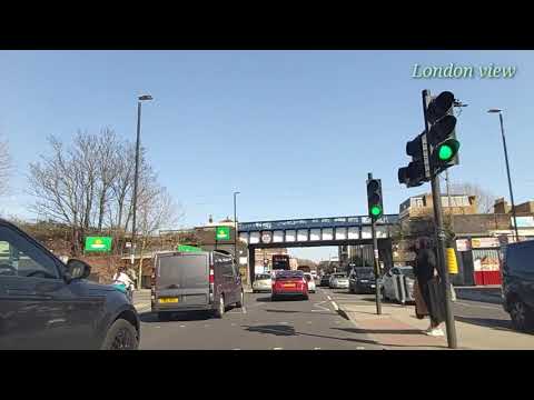 London, uk| driving from Stepney green to Leyton| what a beautiful weather in London| London view