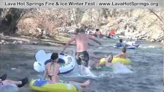 preview picture of video 'Lava Hot Springs Fire and Ice Winter Fest!'