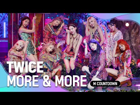 '최초 공개' 서머퀸의 귀환 '트와이스'의 'MORE & MORE' 무대