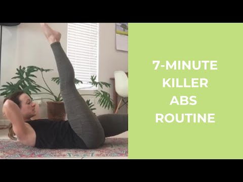 7-Minute KILLER Abs Routine!