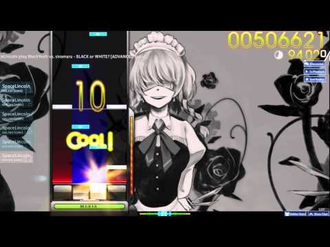 (Osu!) BlackYooh vs. siromaru - BLACK or WHITE? [ADV Lv. 14] 4K