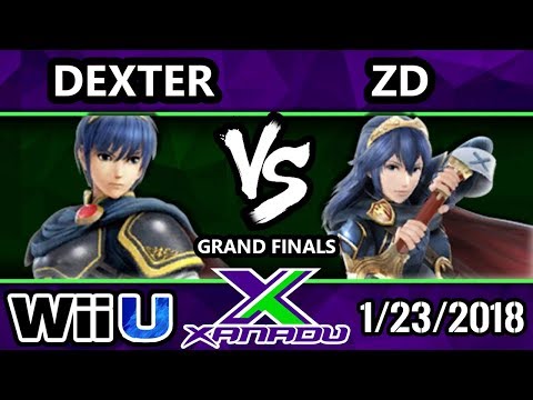 S@X 238 Smash 4 - Dexter (Marth, Lucina) Vs. ZD (Fox) - SSB4 Grand Finals - Smash Wii U
