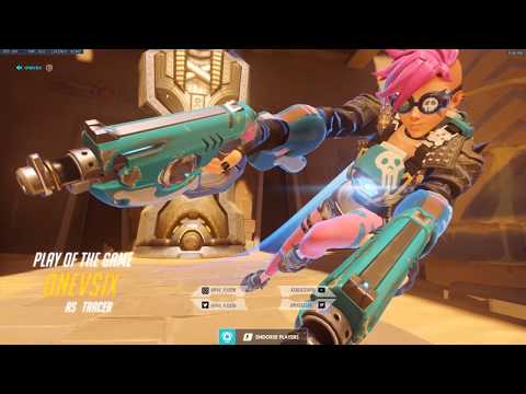 Overwatch Best Tracer Pro Kabaji Showing His Sick Aim Skills