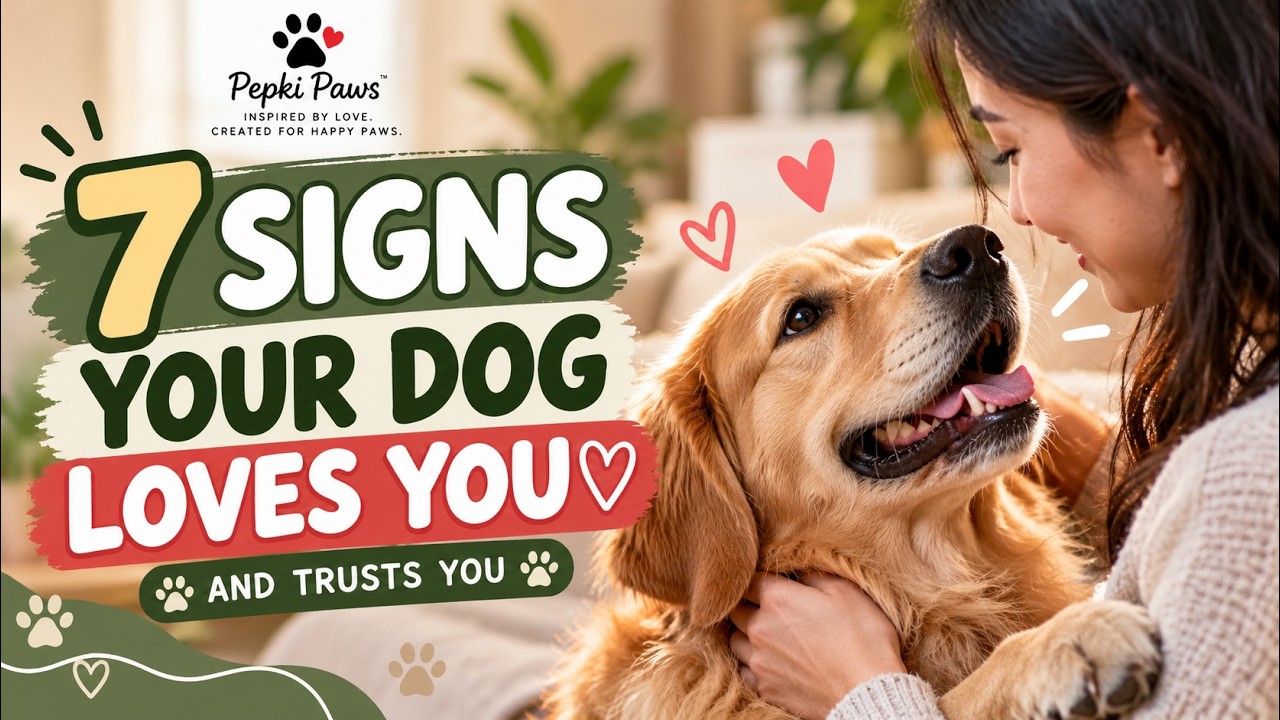 7 Signs Your Dog Loves and Trusts You