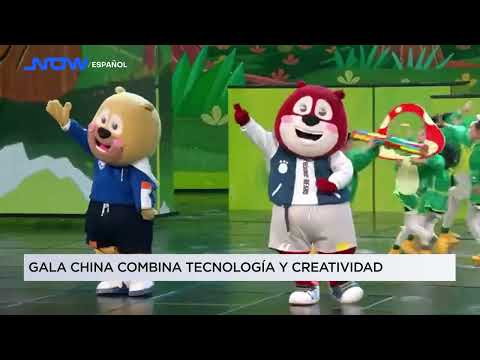 حفل صيني يمزج التكنولوجيا بالإبداع
