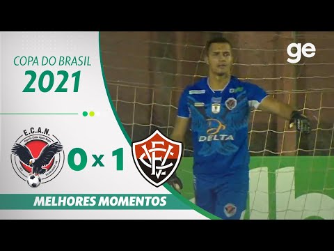 Gols e lances de Águia Negra x Vitória
