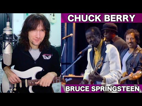 Bruce Springsteen is left IN AWE of Chuck Berry in 1995!