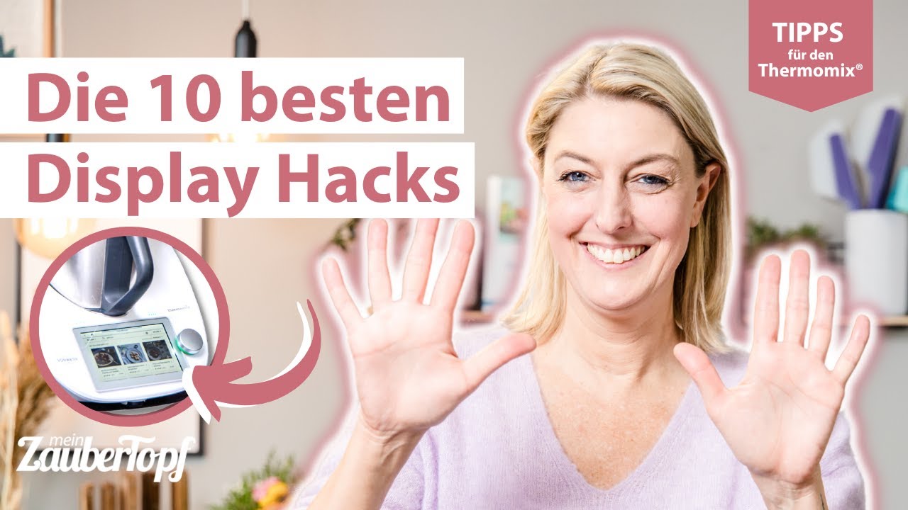 10 Hacks, die du kennen MUSST Thermomix TM5 - TM6 Tipps