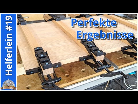 4 Way Pressure Clamp - Der einfache Weg zur Leimholzplatte - Verleimpresse