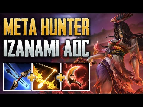 FARMING DAMAGE! Izanami ADC Gameplay (SMITE Conquest)