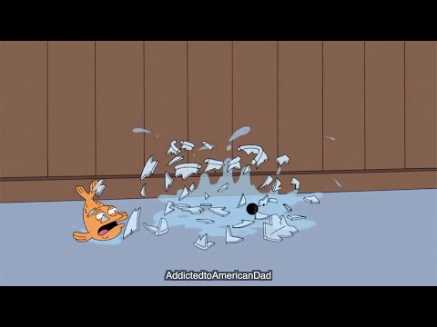 American Dad - Klaus's Bowl Breaks