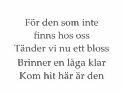 Julen är här (lyrics)