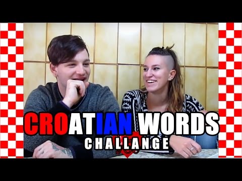 ITALIAN GUY TRIES Croatian Words LANGUAGE CHALLENGE: Foreign Words with Rose Punch HRVATSKI JEZIK
