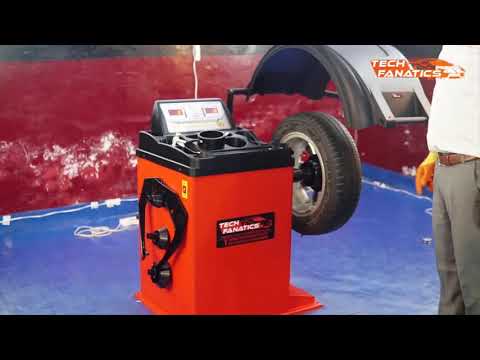 WBD-2200 Digital Wheel Balancer - 65kg Capacity, Auto Braking & Self-Diagnosis