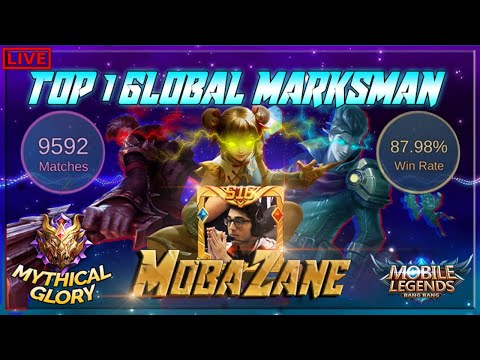 🔴Claude AND Moskov #1 Soon? | Top GLOBAL Marksman | Mobile Legends 🔴