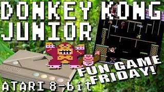 Donkey Kong Jr. for Atari 8-bit (Fun Game Friday!)