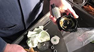 Lexus LS seat lumbar adjuster repair