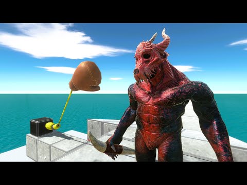 Spike Trap Deadly Path and Reach The Evolution Gate – Animal Revolt Battle Simulator