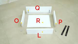Installation Instructions Video  ---  Modern LED End Table & Nightstand for Bedroom 