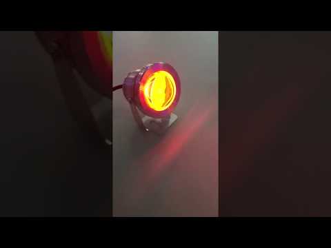 Led Underwater Light RGB Outdoor Waterproof Colorful Water Spotlight Swimming Pool Light Fountain