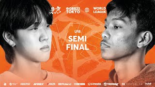 LOL SINGAPORE?!??（00:00:28 - 00:08:33） - Wand 🇰🇷 vs Marvelous 🇮🇩 | GRAND BEATBOX BATTLE 2023: WORLD LEAGUE | U18 Semi Final