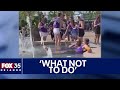 Walt Disney World Visitors Scolded On Social Media For Lounging In Fountain