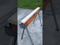 Dan the Carpenter showcasing the BORA Speedhorses, available at Lowe's! #diy #tools #sawhorse