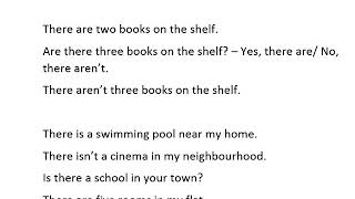 There is/ There are