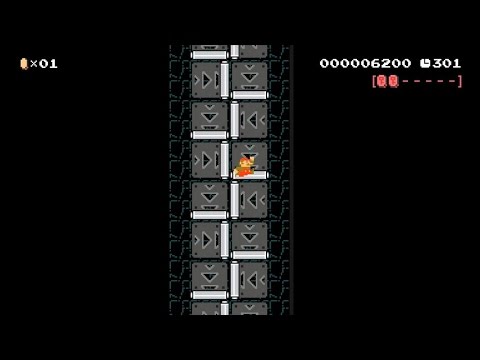 Super Mario Maker - Blind Kaizo Race #21: Seven Easier Pieces