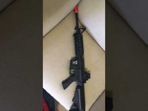 APS M4 Airsoft AEG Blowback Assault Rifle Review!