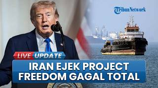 Iran Sindir Trump seusai Project Freedom Mandek, AS Diejek Gagal Total Amankan Kapal di Selat Hormuz
